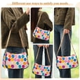 thumbnail image 4 of FORMRS Womens Shoulder Bag with Chain Strap Clutch Purse Cute Tote Handbag, Watercolor Circles, 4 of 7