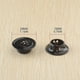 thumbnail image 4 of 10pcs 19-53mm Black Circular Soffit Air Vents Stainless Steel Louver Air Vents53mm, 4 of 5