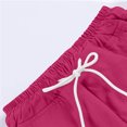 thumbnail image 4 of Lenpel Toddler Girls Boys' Cargo Sweatpants Elastic Waist Drawstring Active Joggers Baggy Lounge Pants with Pockets, 4 of 7