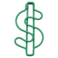 thumbnail image 1 of Shiogb Paper Clips, Metal Bookmark, Decorative Paper Clips, Desk Notebook Organizer, Green, 1 of 5