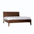 thumbnail image 2 of FOA Himal 3-Piece Espresso Wood Bedroom Set - King + Nightstand + Chest, 2 of 4