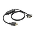 thumbnail image 2 of Tripp Lite HDMI to VGA Active Adapter Cable Low Profile HD15 M/M 1080p 10ft, 2 of 6
