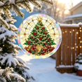 thumbnail image 6 of Christmas Tree DIY Acrylic Puzzle Suncatcher Festive Window Hanging Decoration - 7.87 Inch B, 6 of 6