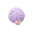K003- Purple, variant on Giant Glitter Dumpling, Giant Dumpling Squishy, Mega Rainbow Dumplings, Large Stress Relief Sensory Ball for Adults-1