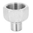 thumbnail image 3 of Reductor De Cabeza Hexagonal De Acero Inoxidable, Conector De Tubo Reductor, Rosca Macho G1/2 Pulgadas, Rosca Hembra G1in, 3 of 7