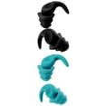 thumbnail image 1 of 2 Almohadillas para Los Oídos con Cancelación de Ruido de Silicona para Dormir, Roncar, Nadar, Negro Y Azul. Baoblaze tapones para auriculares, 1 of 8