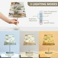 thumbnail image 3 of Ryvnso LED Bedside Table Lamp Western Cowboy Horses Bedroom Desk Lamps Nightstand Lampshade M, 3 of 7