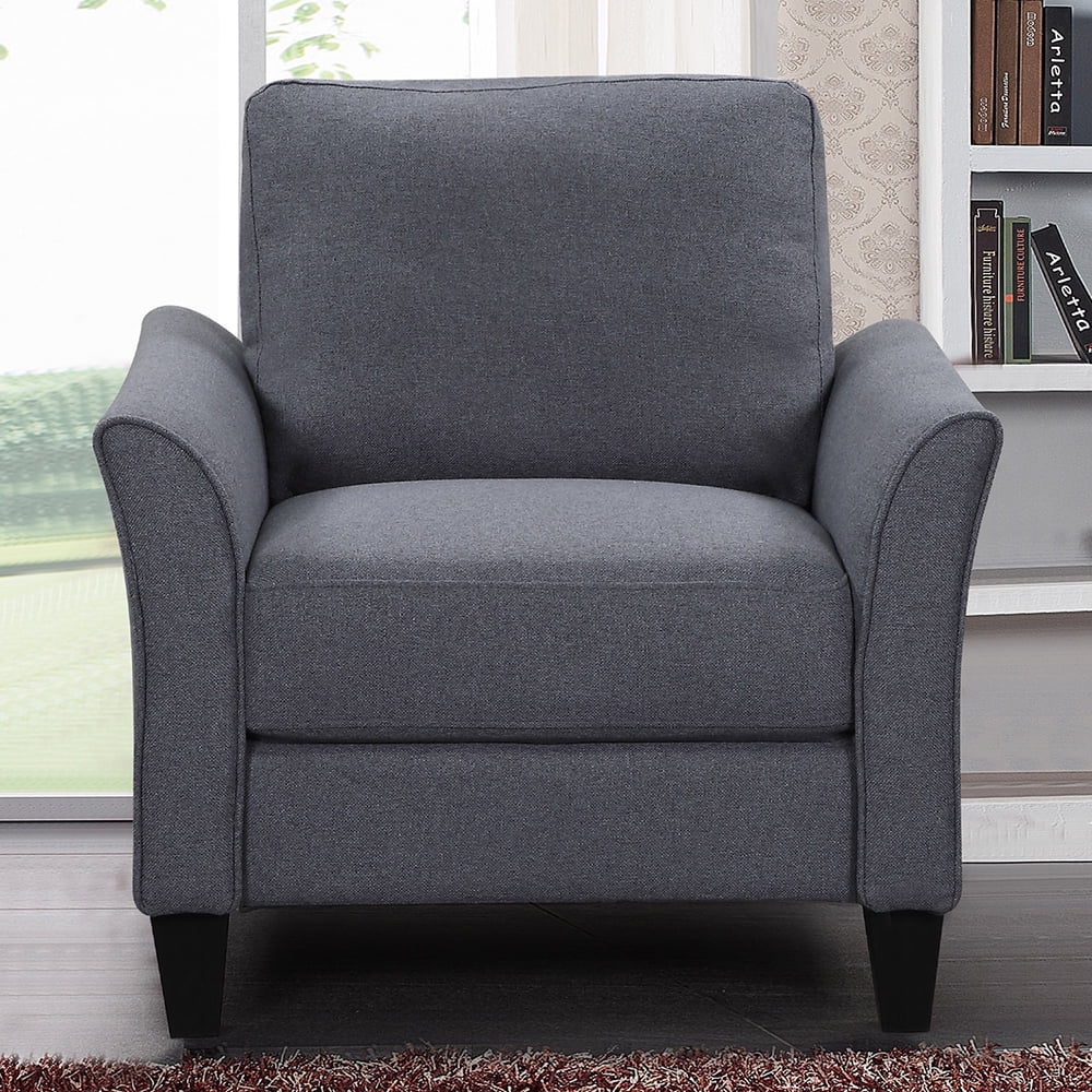 Modern Accent Chair, Living Room Arm Chairs, Upholstered Single Sofa for Bedroom Office Modern Accent Chair, Living Room Arm Chairs, Upholstered Single Sofa for Bedroom Office