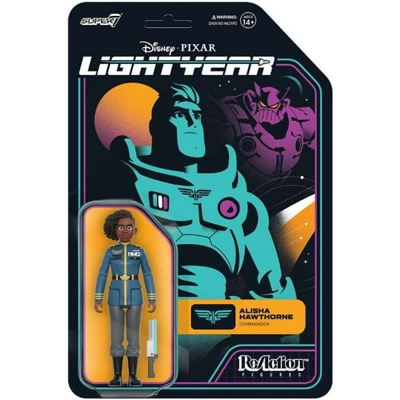 Alisha Buzz Lightyear Super7 Reaction Action Figure