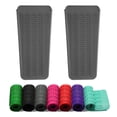 thumbnail image 1 of ZAXOP - Bolsa de 2 tapetes de silicona resistentes al calor para planchas, rizadores, alisadores de pelo, rizadores y herramientas de calor (gris y gris), 1 of 5