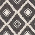 thumbnail image 3 of SAFAVIEH Kenya Jeana Geometric Diamonds Area Rug, Black/Ivory, 6' x 9', 3 of 4