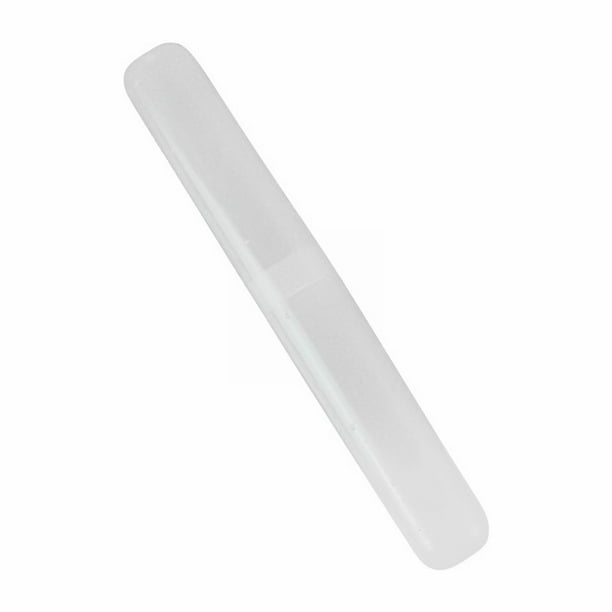 Portacepillos de dientes, funda de viaje, tubo de plástico, multicolor, juego