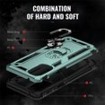 thumbnail image 2 of Jiahe Cover For Motorola Moto G Stylus 5G'2022)(6.8 inch,Slim Shockproof with Degree Rotation Ring Stand,Magnetic Car Mount Ring Holder,Heavy Duty Hard Phone Case,Darkgreen, 2 of 7