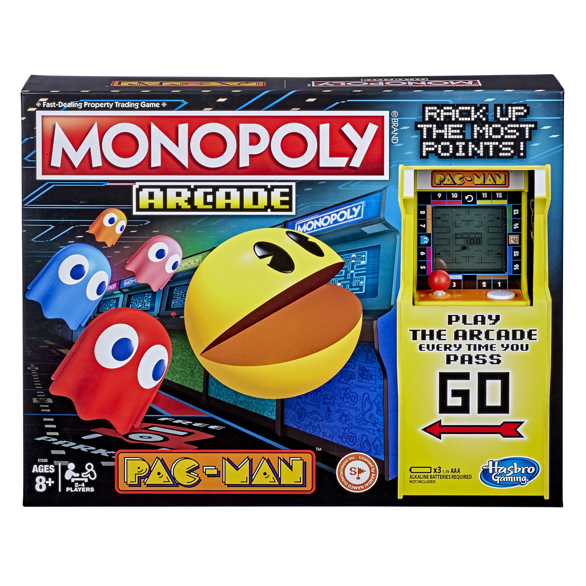 Hasbro E7030 Monopoly Arcade Pacman Gesellschaftsspiel Deutsche Version NEU 