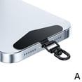 thumbnail image 5 of Mobile Phone Lanyard Gasket with Arch Bridge Design, Soft Film Protection and 360° Rotation, Made of Stainless Steel, 5 of 8