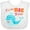 AA-White, variant on Inktastic I'm the Big Sister- cute whale with heart Girls Baby Bib