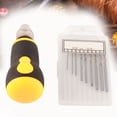 thumbnail image 4 of Micro Mini Portable Tool Set Small Hand Drill, 0.8-3.0mm Micro Mini Hand Drill Tool Portable Tool Set 10 PCS Twist Drill Bits Pin Vise Hand Drill Bits  Tools for Jewelry, 4 of 8
