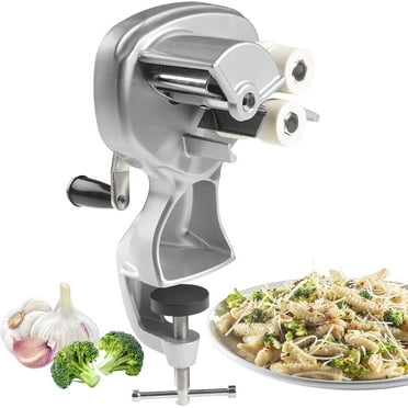 CucinaPro Cavatelli Maker Machine w Easy to Clean Rollers - Makes Authentic Gnocchi, Pasta Seashells and More - Recipes Included, Homemade Pasta Maker Set is Great for Homemade Italian Cooking