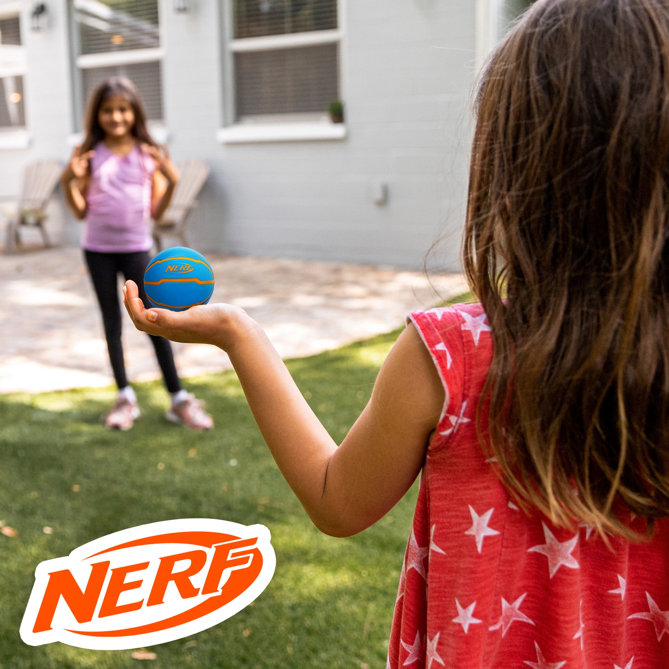 NERF Mini Stress Foam Sport Ball Set - Kids Mini Sports Ball Set - Includes Foam Micro Football, Soccer Ball + Basketball - NERF Soft Stress Relief Foam Sports Set for Kids - Multicolor