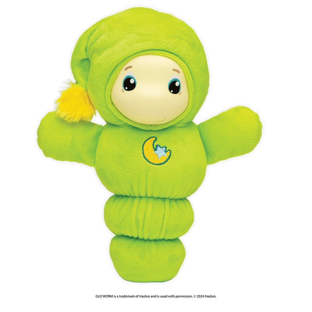Playskool Classic Glo Worm Plush and Soothing Toy for Babies 0+