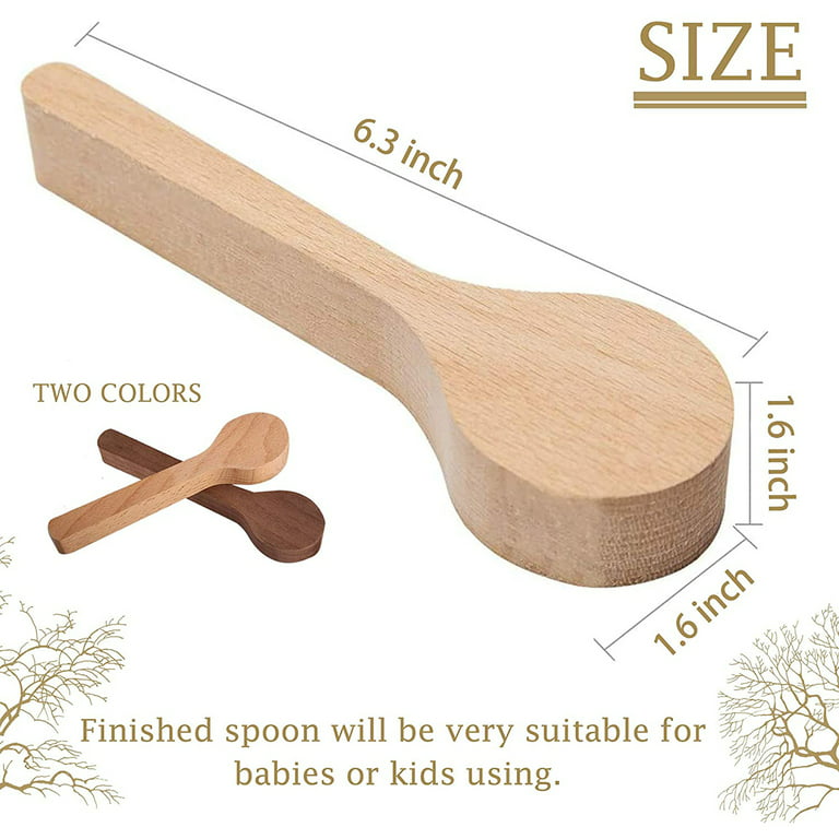 Littleduckling 5Pcs Basswood Carving Block Natural Soft Wood Carving Block  2 Sizes Portable Unfinished Wood Block Carving Whittling Art Supplies for  Beginner Expert DIY Wood Craft 
