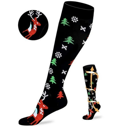 

DENGDENG Unisex Men Women Winter Warm Soft Thigh High Socks Leg Warmers Christmas Socks for Men Unisex Men Women