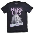 thumbnail image 1 of Beetlejuice - Camiseta Here Lies para Adultos Unisex (Negro), 1 of 2