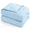Light Blue, variant on Sivio Weighted Blanket for Adults 60"x 80" 15lbs , Cooling Reversible Washable Soft Minky Heavy Blankets for Bed Sofa, for All Season, Queen Size Gray