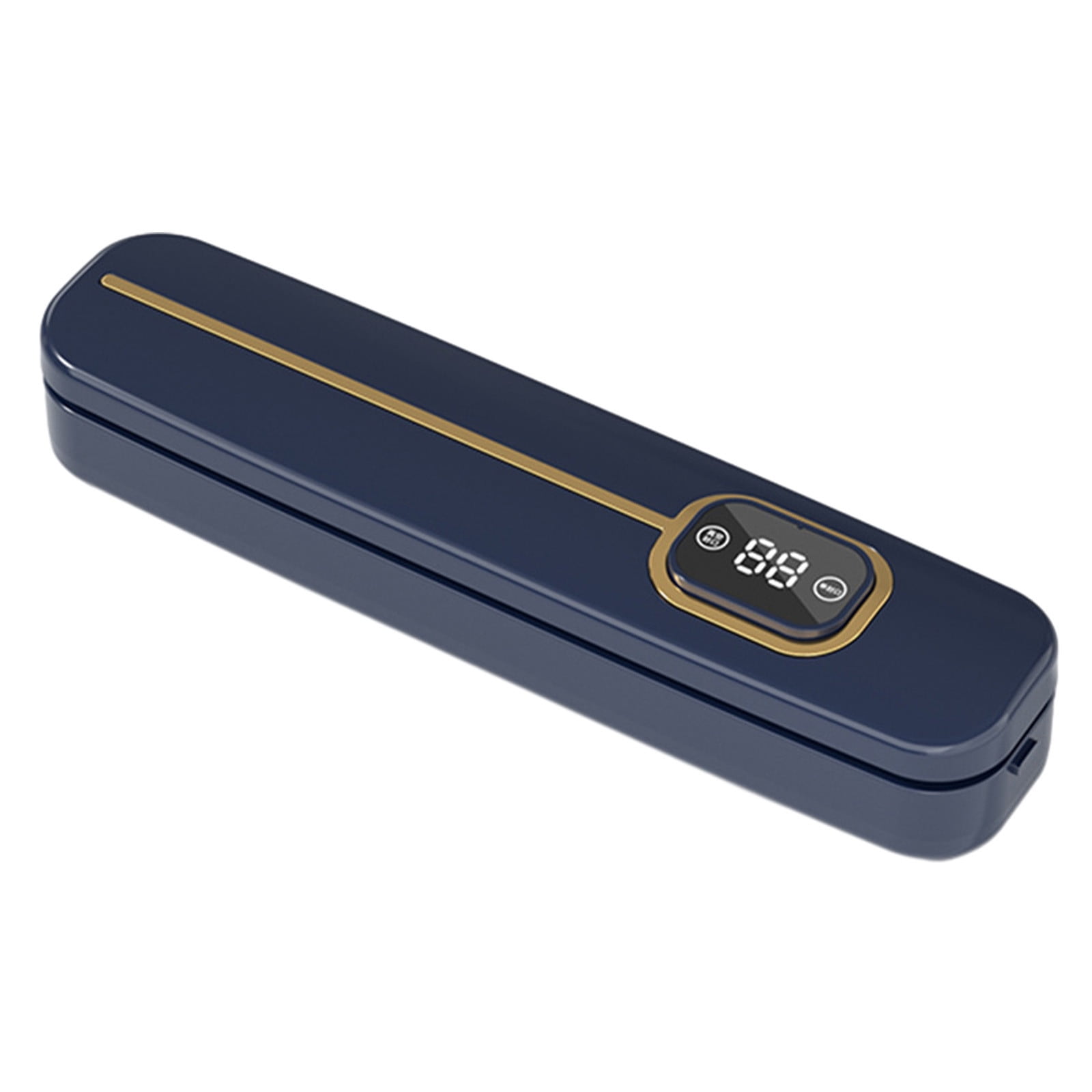 Automatic Food Vacuum Sealer Machine Compact Kitchen Sealing System for Food Preservation Fresh Storage Continuous Sealing LED Indicator USA Plug Included