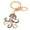 Black, variant on Opvise Lovely Cartoon Octopus Pendant Key Chain Keychain Ring Bag Purse Wallet Decor