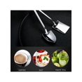 thumbnail image 4 of Cuillère Pelle en Acier Inoxydable 304 pour Café Crème Glacée Manche Long Gadget de Cuisine Rétro, 4 of 5