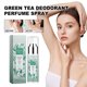 thumbnail image 1 of Spray desodorizante para axilas, limpio y refrescante, con aroma a té verde, nutritivo para la piel, suave y no irritante, 40 ml., 1 of 5