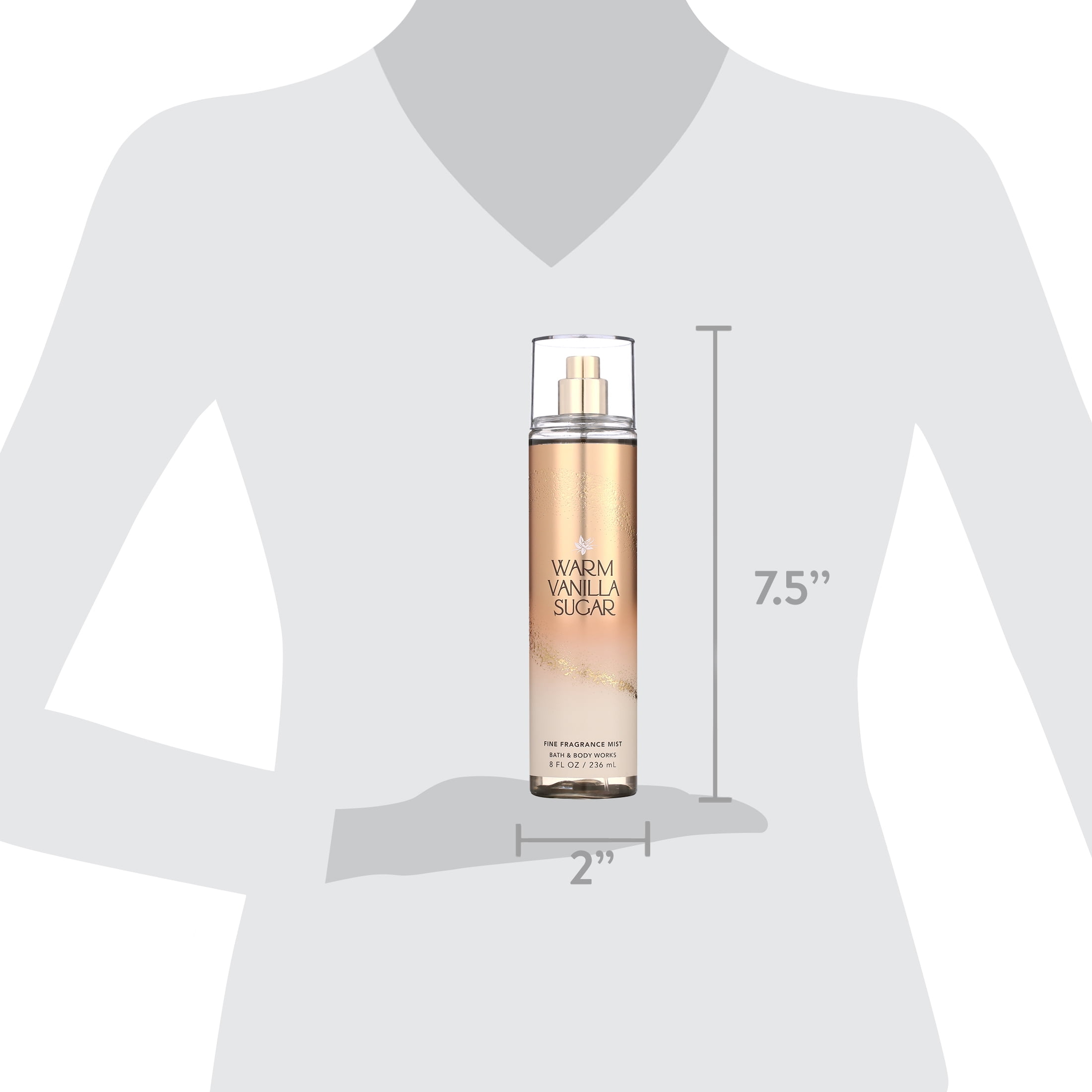 【Warm Vanilla Sugar】Bath&bodyworks ミスト Bath & Body Works Fine Fragrance Mist - Warm Vanilla Sugar