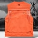 thumbnail image 5 of Tank Tops Hombres Casual Loose Fit con Diseño de Bolsillo Múltiple, Cremallera Multifuncional con Cuello en V Al Aire Libre Top de Voluntario de Emergencia, 5 of 6