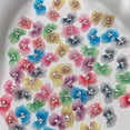 thumbnail image 5 of 10Pcs Flower 3D Nail Charms Color Variety Flower Cute Nail Charms Resin Rhinestones for Manicure Crafts Accessories, 5 of 16
