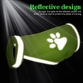 thumbnail image 5 of Green M Reflective Dog Safety Vest, High Visibility Clothing, Safety Harness for Small Large Dogs, Jacket for Outdoors, Hiking, Walking, 5 of 5
