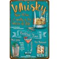 thumbnail image 2 of Letrero De Metal, Cartel De Anuncios De Bebidas, Placa De Hojalata Retro, Placa De Bar De Arte De Pared Para La Habitación Del Hogar Likrtyny  Arte Deco, 2 of 9
