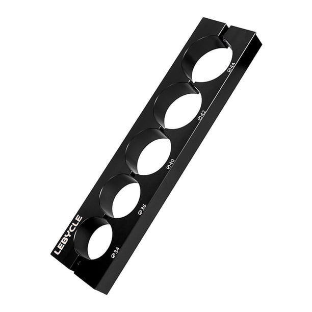 Abrazadera de cubo kusrkot tornillo de banco para horquilla delantera de bicicleta Reparación multifunción fijación de amortiguador trasero Negro 34 A 44