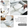 thumbnail image 4 of Caja de tejido húmedo Toallitas húmedas Caja de almacenamiento de tejidos de tejido con tapa, 4 of 5