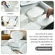 thumbnail image 4 of Caja de tejido húmedo Toallitas húmedas Caja de almacenamiento de tejidos de tejido con tapa, 4 of 5