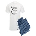 thumbnail image 1 of CafePress - Medical Student Because... - Men's Light Pajamas, 1 of 1
