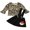 Autre, variante sur Xingqing 2 Pcs Tenues de Noël pour Bébés Filles Nouveau-Nés Automne Hauts Léopard + Jupe à Bretelles Père Noël