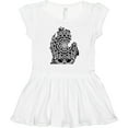 thumbnail image 3 of Inktastic Michigan Silhouette Mandala Girls Toddler Dress, 3 of 5