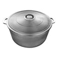 thumbnail image 4 of HeSLehs 9900 Super Quality Aluminum Caldero,Dutch Oven,33.8 QT,Silver (46cm (18-Inch)), 4 of 4