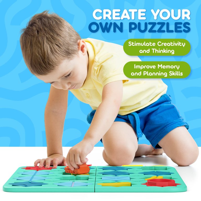 Logic Spinner Build A Robot Puzzle Spinner Game Educational Logic Puzzles For Kids ...