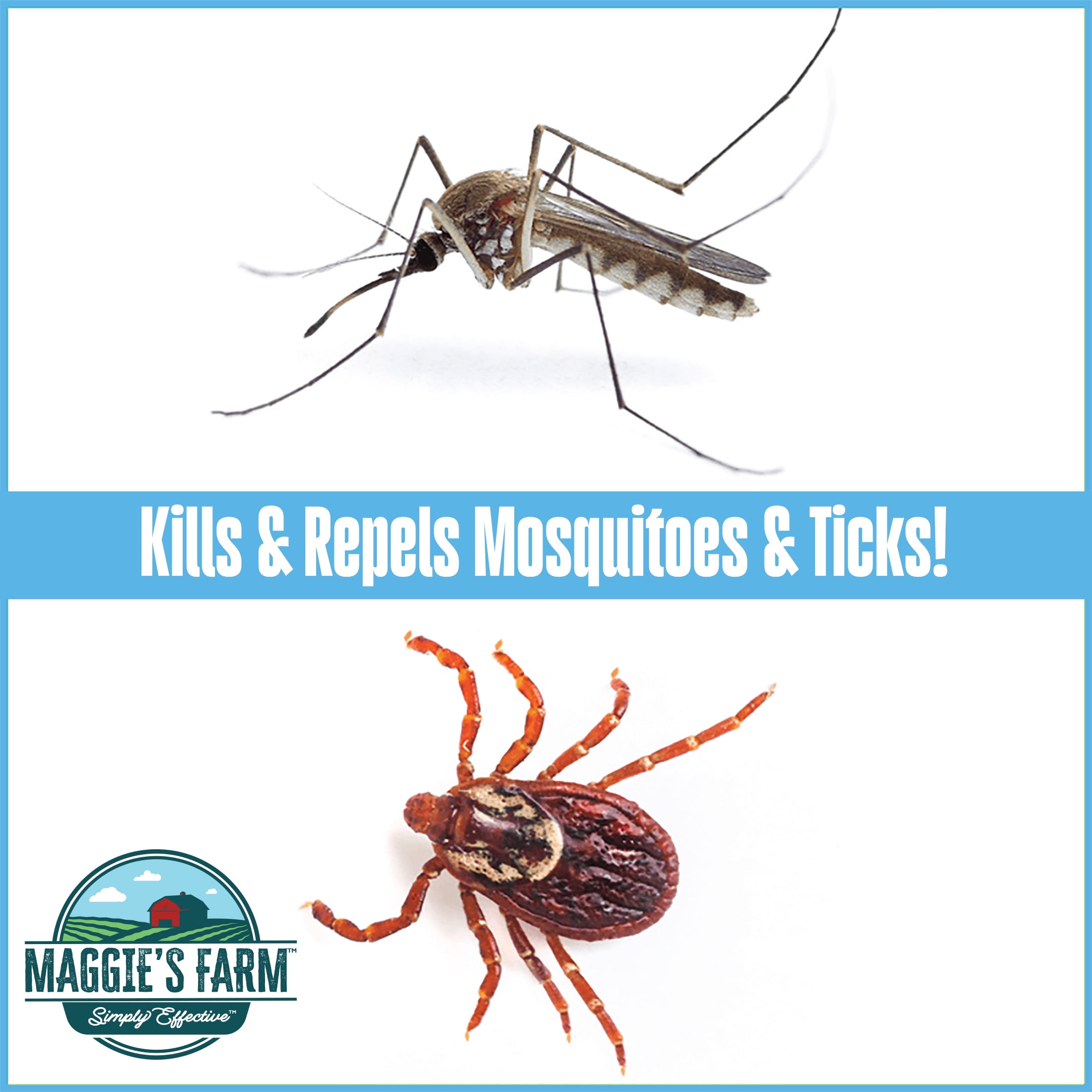 Maggie's Farm Mosquito & Tick Killer Spray, 32-ounce
