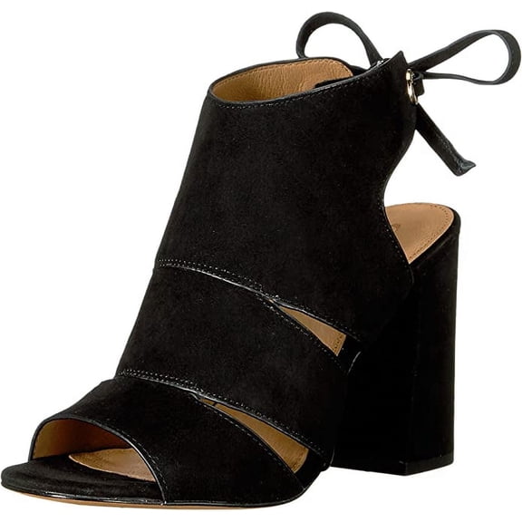 Coach Minetta Suede Heals Black 9M