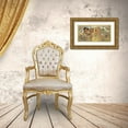 thumbnail image 3 of Hiroshige 24x14 Gold Ornate Wood Framed with Double Matting Museum Art Print Titled - Flower of Edo, 3 of 4