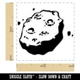 thumbnail image 2 of Meteorite Asteroid Space Rock Debris Self-Inking Rubber Stamp Ink Stamper - Brown Ink - Small 1 Inch, 2 of 7
