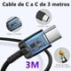 thumbnail image 3 of 45w Cargador 2m Tipo C Súper Rápida Para S25/s24 Modelo Negro, 3 of 4